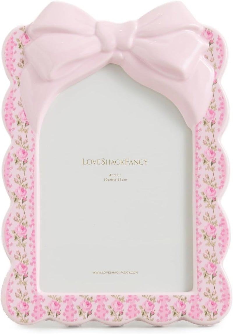 LoveShackFancy إطار مزخرف على شكل قوس للنساء 4x6 - Image 1